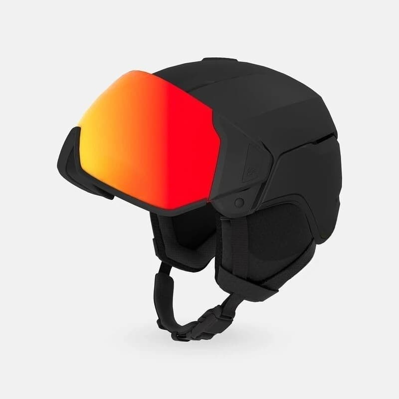 Ski helmet glasses integrated men's and women's protective gear Snow helmet