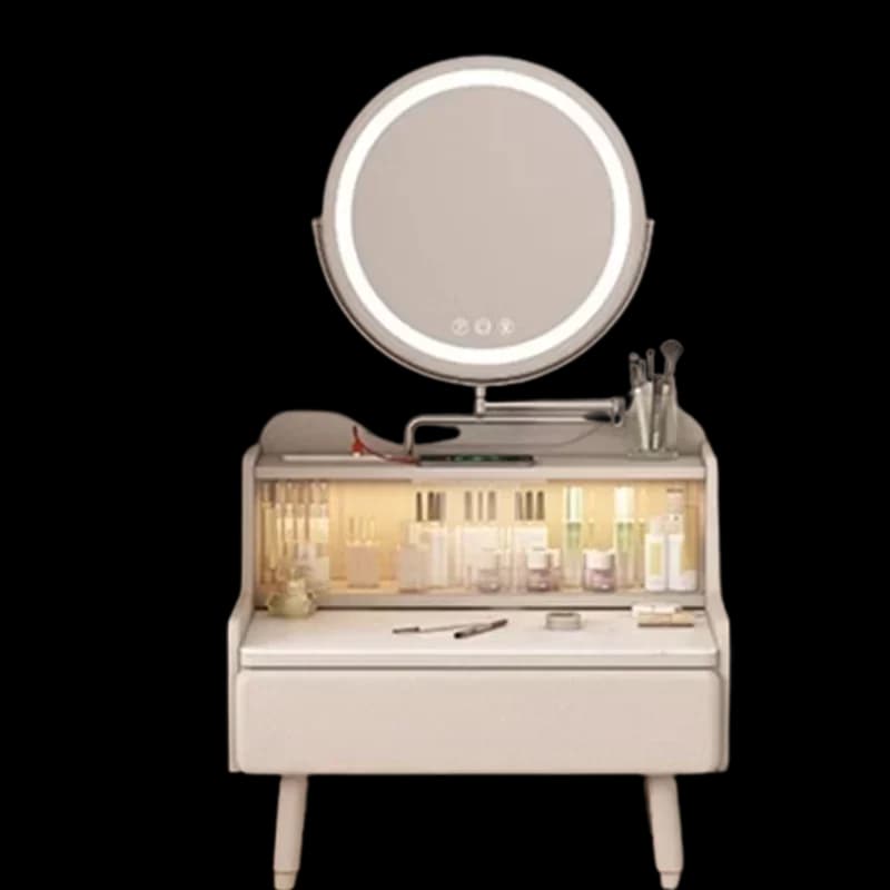 +Luxury Modern Vanity Table Storage White Nordic Beauty Bedroom Dresser Drawers Organizer Organizer Vestidores Trendy Furniture