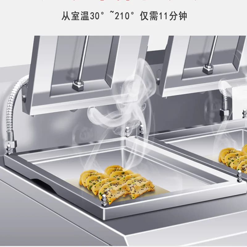 Snack Food Machines Fried Dumpling Machine Business Dumpling Frying Machine