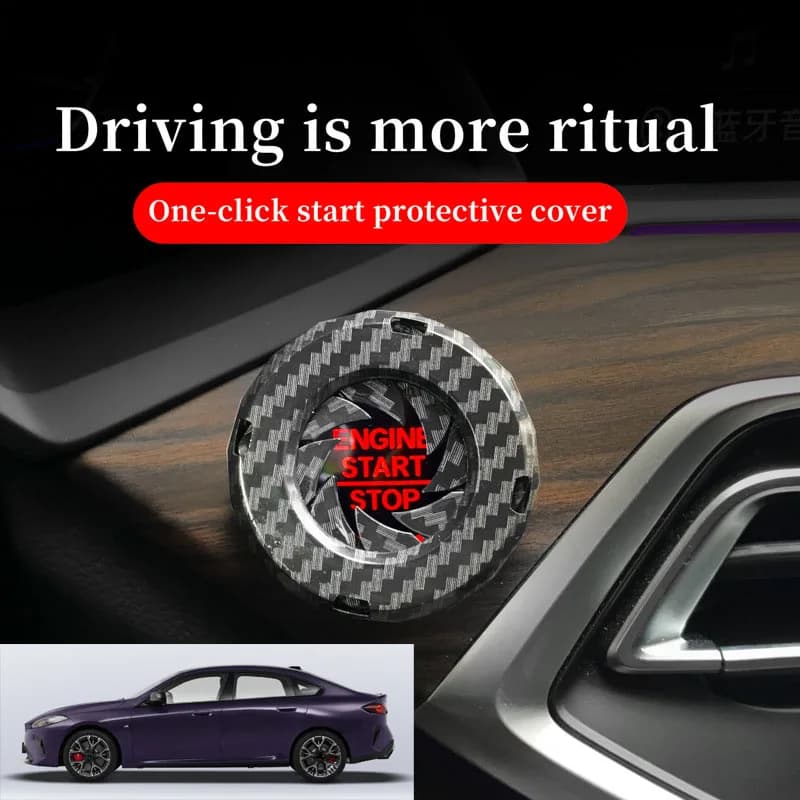 FOR BMW Car one-button start decorative ring knob-type decorative cover ignition device switch hidden protective cover