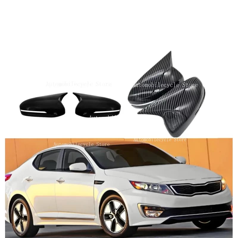 Rearview Side Mirror Trim Cover  Fit For KIA K5 Optima 2011-2015   Shell Sticker Car Styling Accessories Auto Part