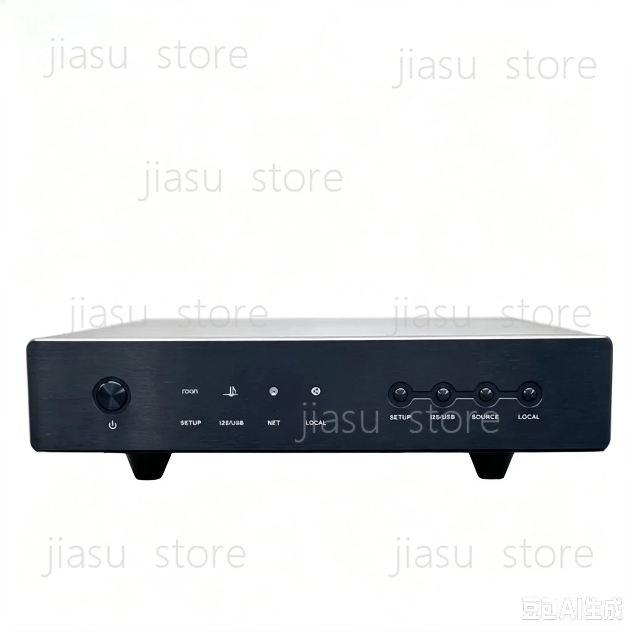 Network Audio Streamer Hi-Res Music Player, Digital Transport with I2S Output for Home Hi-Fi System, Gapless Playback