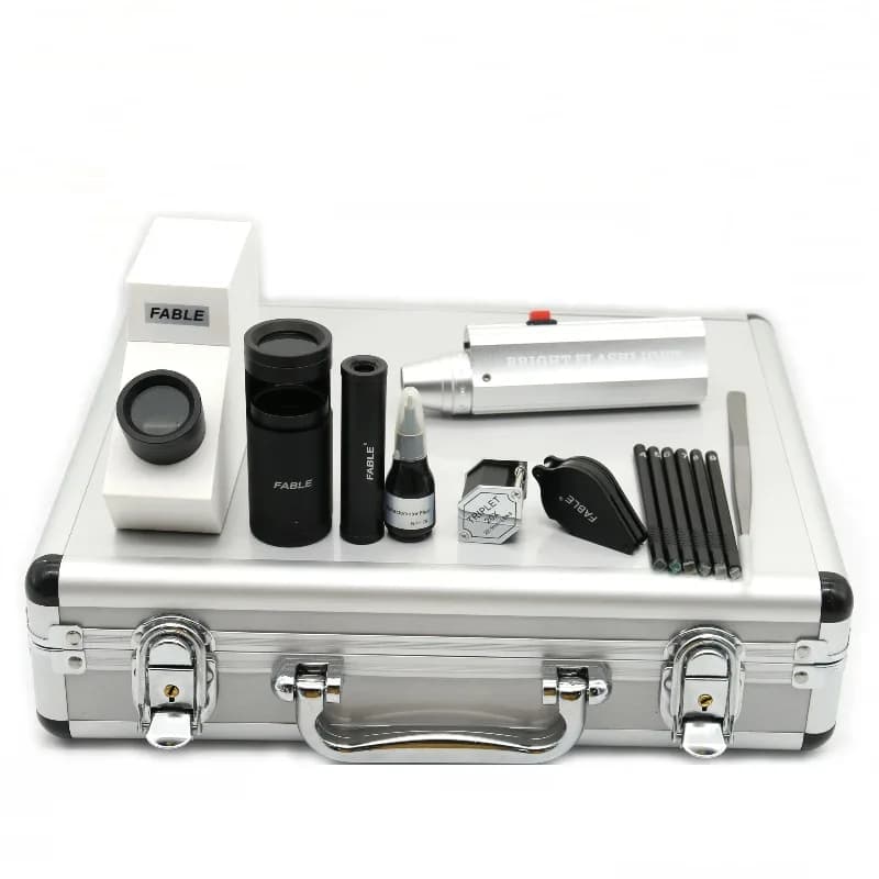 Factory direct sales Fable FGL-10A Mini jewelry toolkit Gem identification case