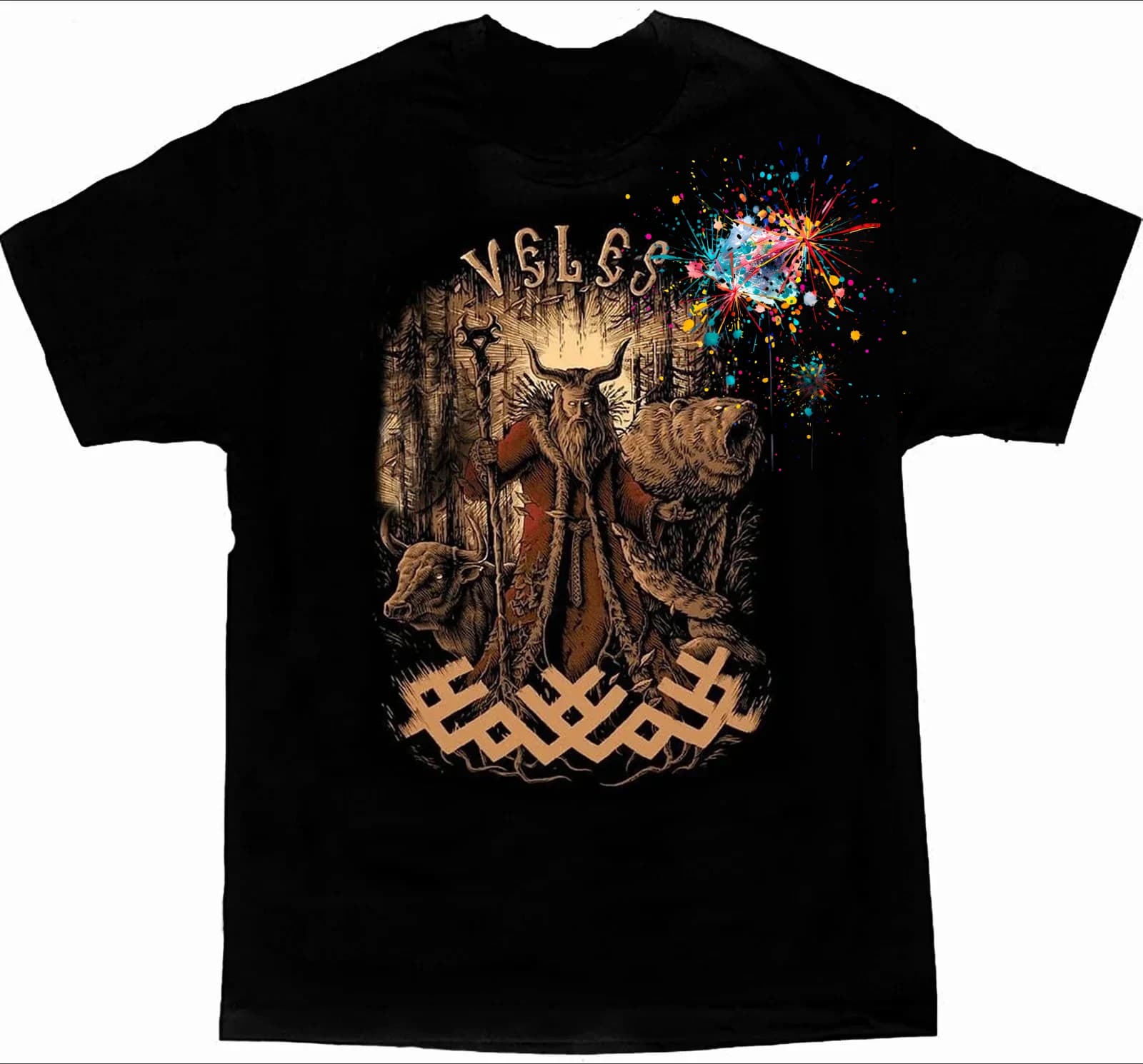 Novel Unique Design Slavic God VELES Mens T-Shirt. Summer Cotton Short Sleeve O-Neck Unisex Premium Casual T Shirt New S-3XL