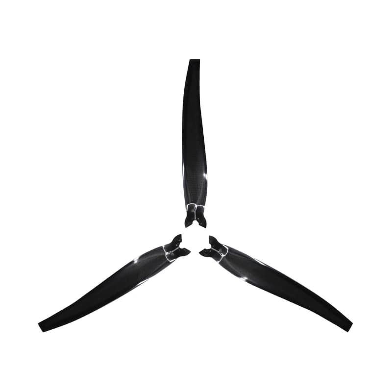 Multi-axis multi-rotor high-strength and high-tension, carbon fiber 55-inch three-blade propeller