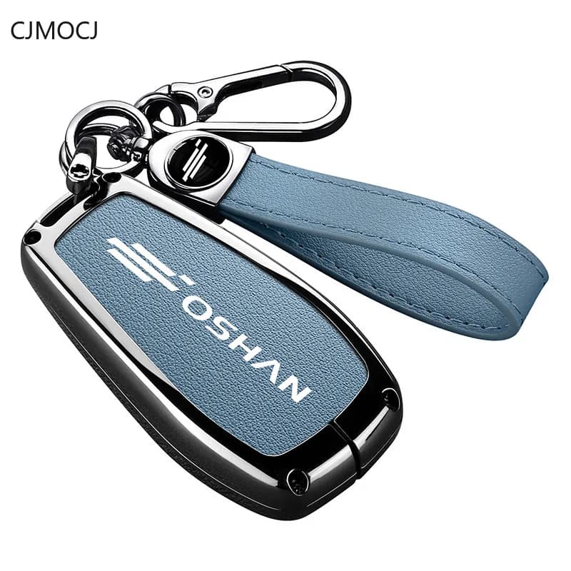 Premium Zinc Alloy Key Cover Case for Changan Oshan X5 Plus/Eado Plus/CS55/CS35/Z6/CS75 Plus - Protective Key Fob Shell