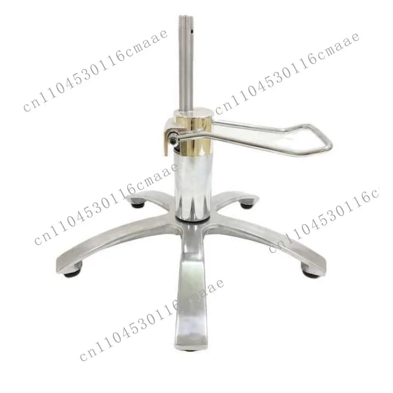 Stainless steel chassis Barber chair base/office chair rotating chassis/liftable hydraulic oil pump