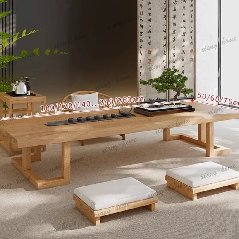 LJY Balcony Leisure Coffee Tables Retro Homestay Multi-functional Tea Coffee Tables Minimalism Wooden Furniture Столик MH40CJ