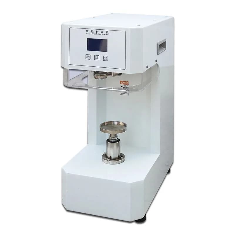 Automatic can plastic can aluminum can milk tea sealing machine gland baler