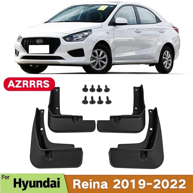 MudFlaps For Hyundai REINA 2019-2022 Mud Flaps Splash Guard Mudguards Front Rear Fender Auto Styline Car Accessories 4Pcs