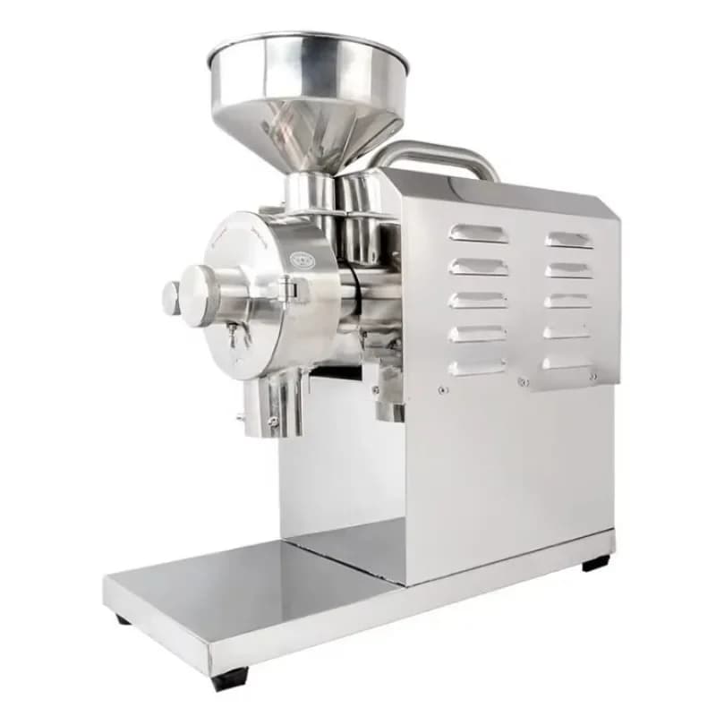 Automatic electric 40 kg/h efficient coffee bean grinder for hotel household use