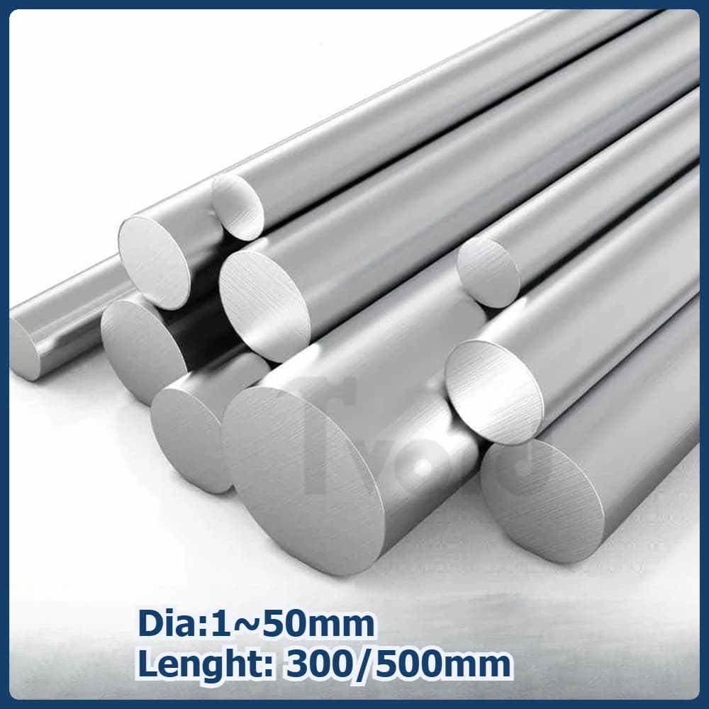 1-5Pcs 6061 Solid Aluminum Round Rod 1mm 1.5mm 2mm 2.5mm 3mm 4mm 5mm 6mm 7mm 8mm 9mm 10mm 11mm 12mm 13mm 14mm 15mm 16mm 17-50mm