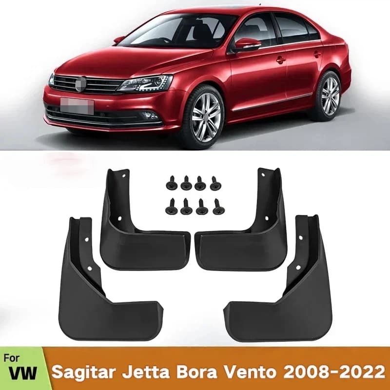 MudFlaps For VW Jetta 2008-2022 Sagitar Vento Bora mk7 A7 A6 Mud Flap Splash Guard Mudguards Front Rear Fender Car Accessories