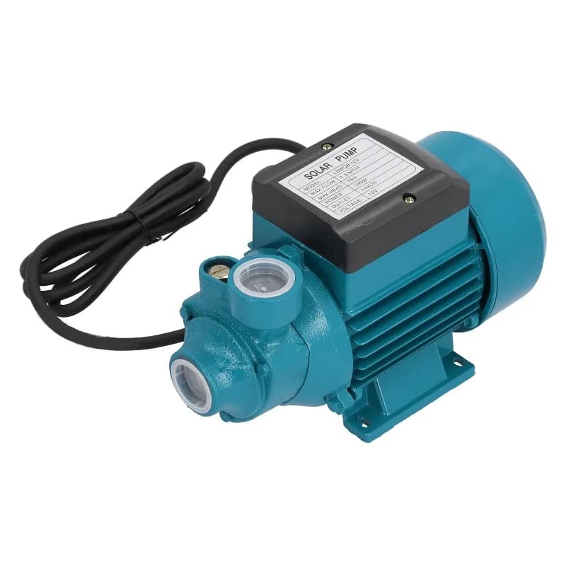 Water Pump Unipolar Impeller Motor Horizontal Single Suction Irrigation Tool 15m 180W DC12V