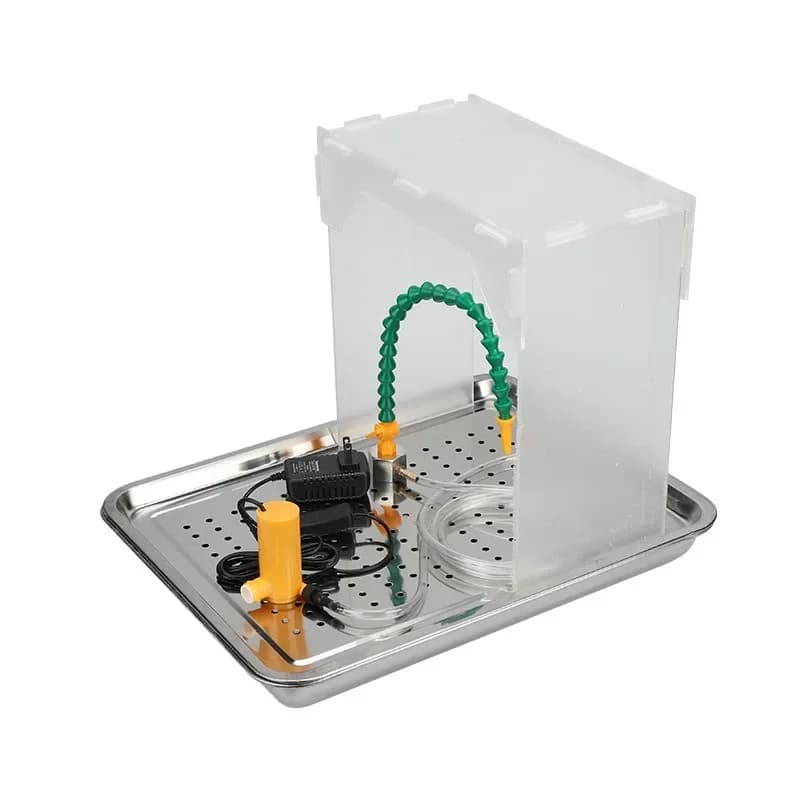 Jade engraving machine, waterproof cover, sanding dust box, workbench acrylic