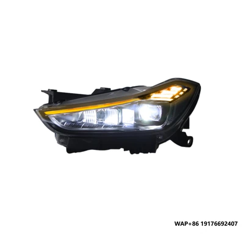 Car for 2014-2019 Models Head Light'Maserati Ghibli Head Lamp Upgrade New Style Front Light Full LED Headlight Car Accessories