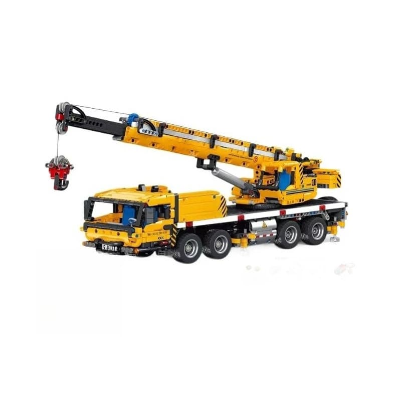 Engineering series excavator assembly building block model