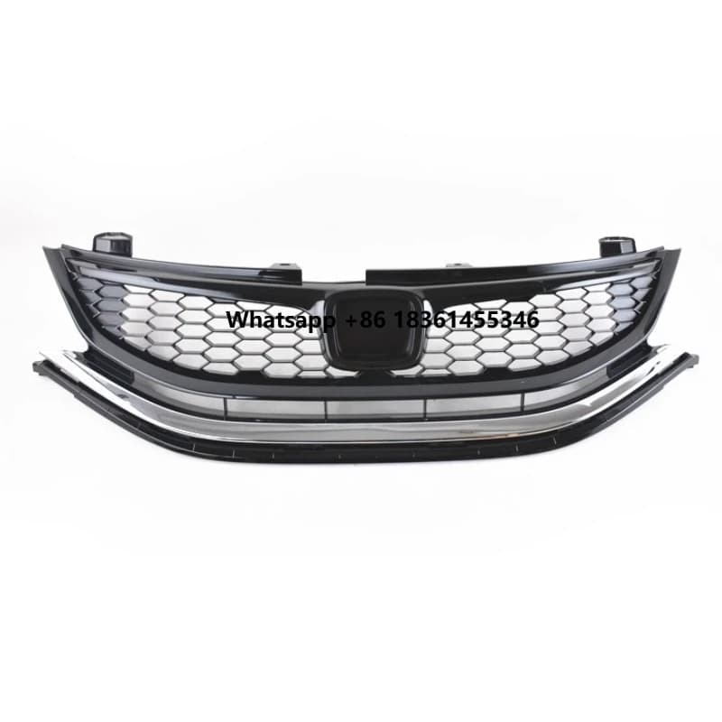 Chrome Grille Radiator Grill for Jade 2013 2014 2015 2016 Front Bumper Net Car Mesh Auto Accessories