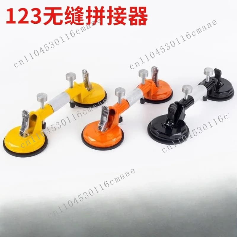 123 Seamless splicer Powerful suction cup leveler Wood floor Tile countertop Precise splicing and tensioning tool