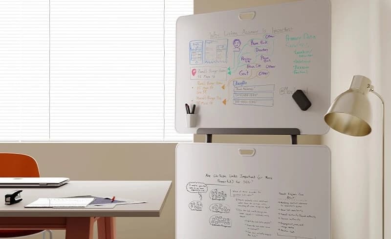 Office mobile whiteboard Home teaching and training Magnetic small blackboard