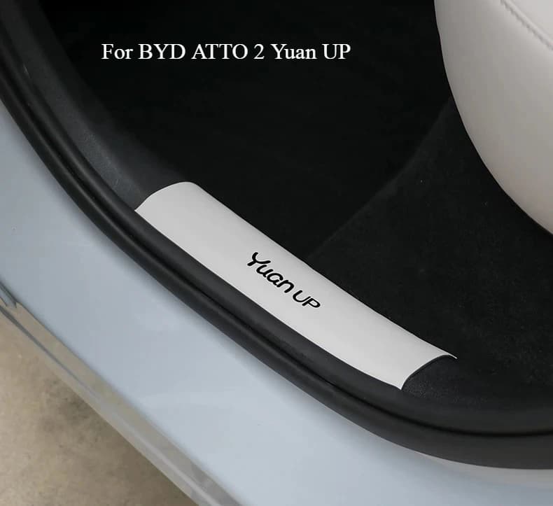 For BYD ATTO 2 Yuan UP Threshold Strip Anti Scratch Protection Sticker Anti Wear Pedal Door Anti Kick Pad Car Interior Products