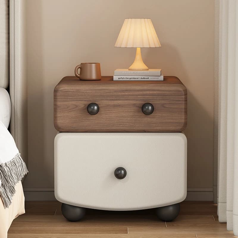 Luxury Curved Nightstands Vintage And Cute Unique Premium Nightstand With Drawers Design Mesita De Noche Dormitorio Furniture