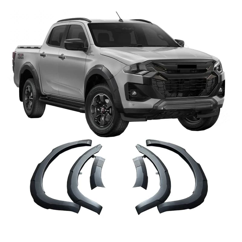 For Dmax 4X4 2019-2023 Upgrade To 2025 V Cross Style Hot Selling Precise Fit Bumper Body Kit
