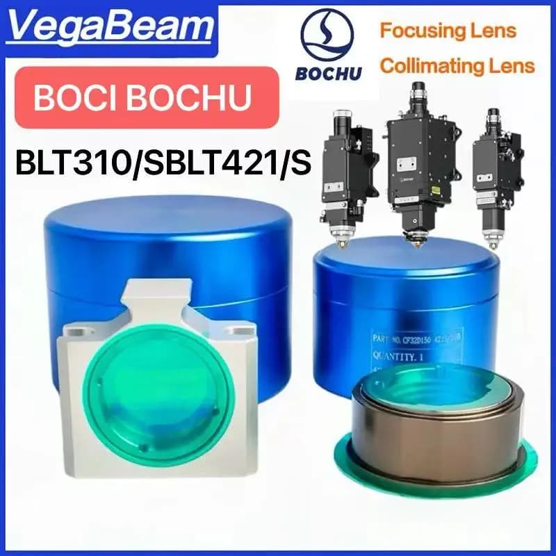BOCHU BOCI Laser Cutting Head Focusing Lens Module Collimating Lens With Drawer Holder For BLT310 BLT421S BLE441 BLT461 D32/D37
