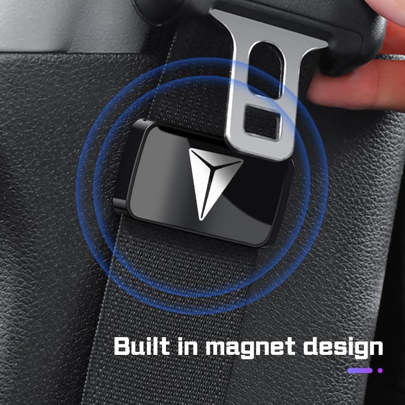 1/2Pcs Universal Magnetic Car Seat Belt Holder Stabilizer For Changan Deepal S7 S07 SL03 S05 G318 S09 Car Interior Accessories