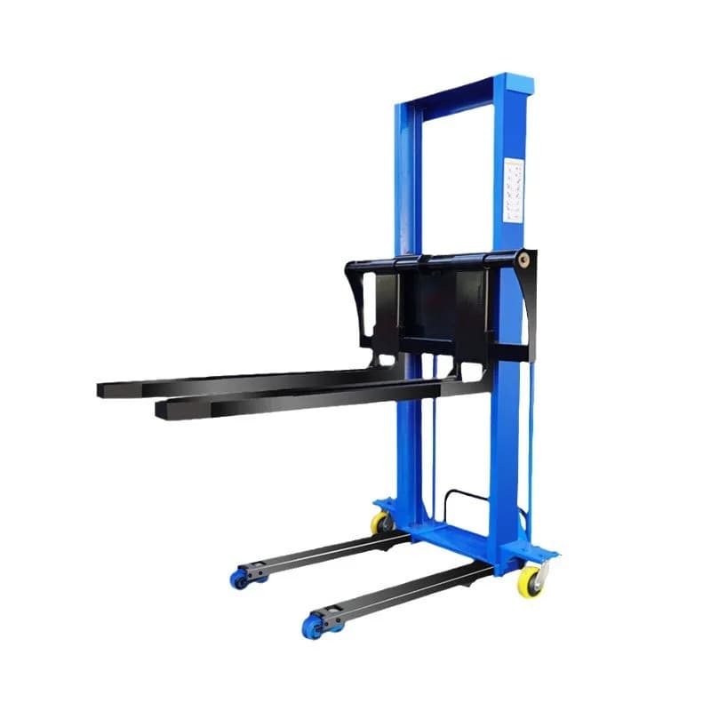YJQ electric truck-mounted forklift loading and unloading hydraulic stacker truck automatic portable