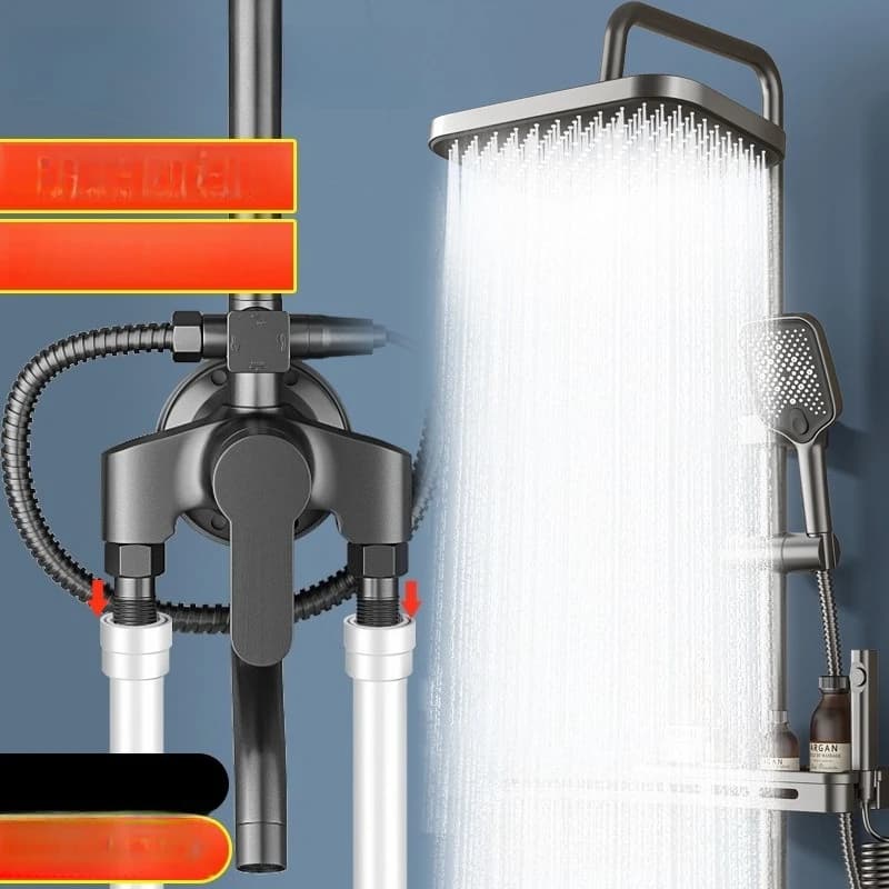 Shower shower set, bath pressurized full set, bath, rain shower
