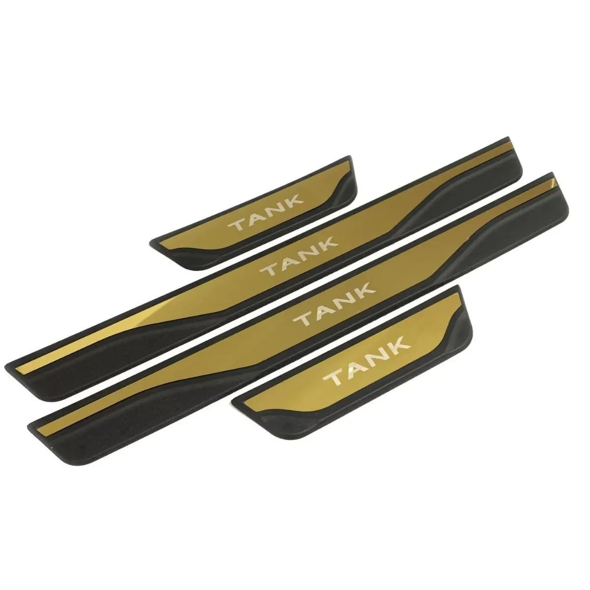 ABAIWAI For GWM Tank 300 400 500 700 2027 2026-2020 Car Door Sill Protector Stainless Steel 3D Door Entry Guard Threshold Strip