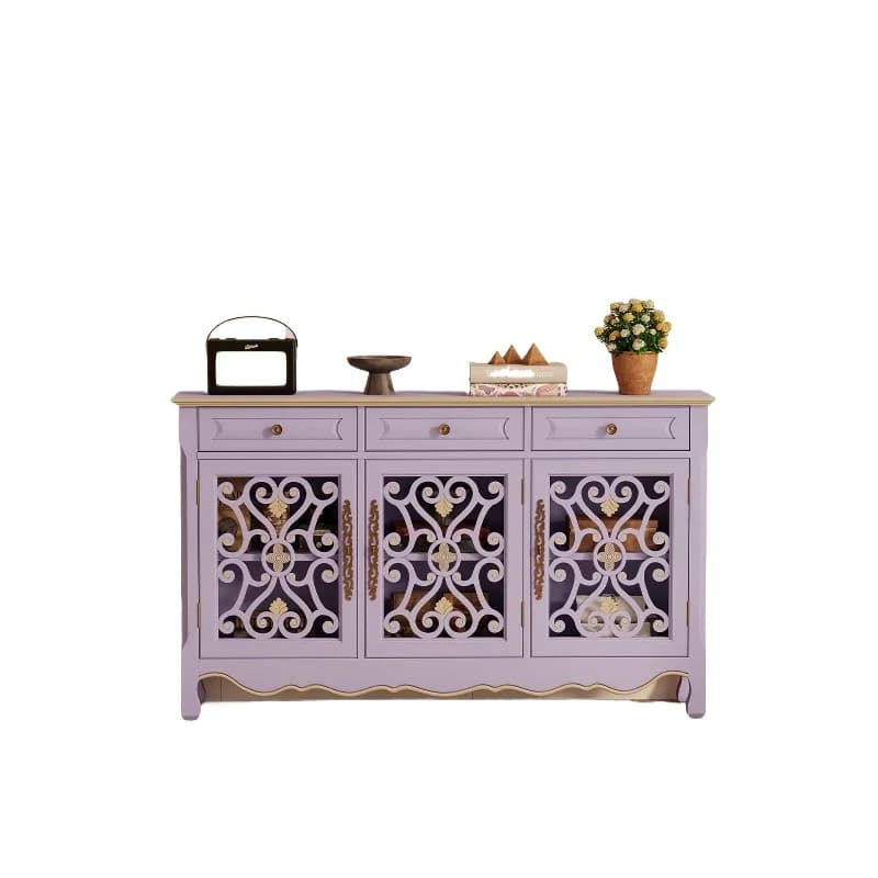 Living room wall locker tea cabinet retro cabinet