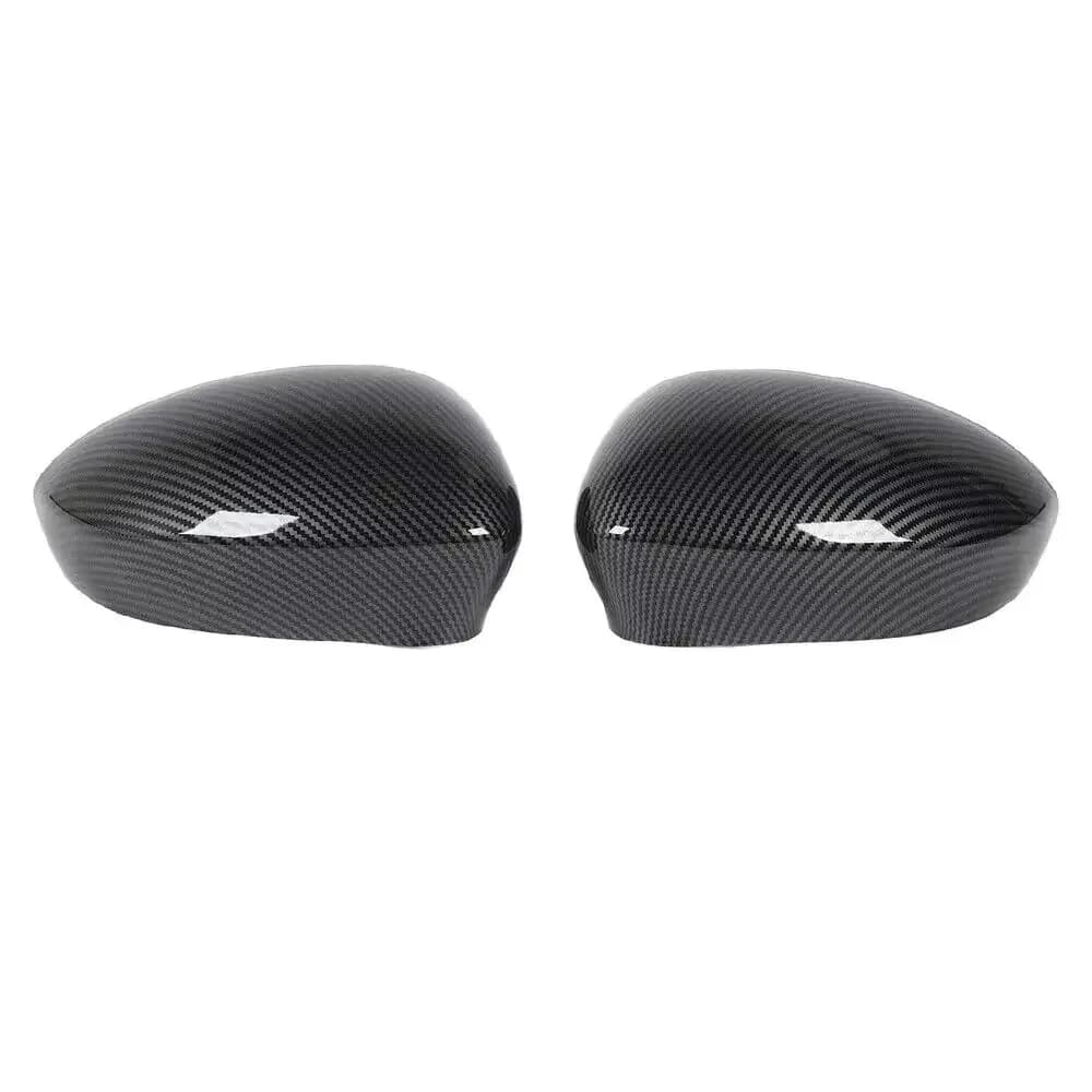 2 uds para Fiat 500 2007-2021 cubierta  espejo retrovisor lateral tapa  ala puerta Exterior embellecedor  vista trasera ac
