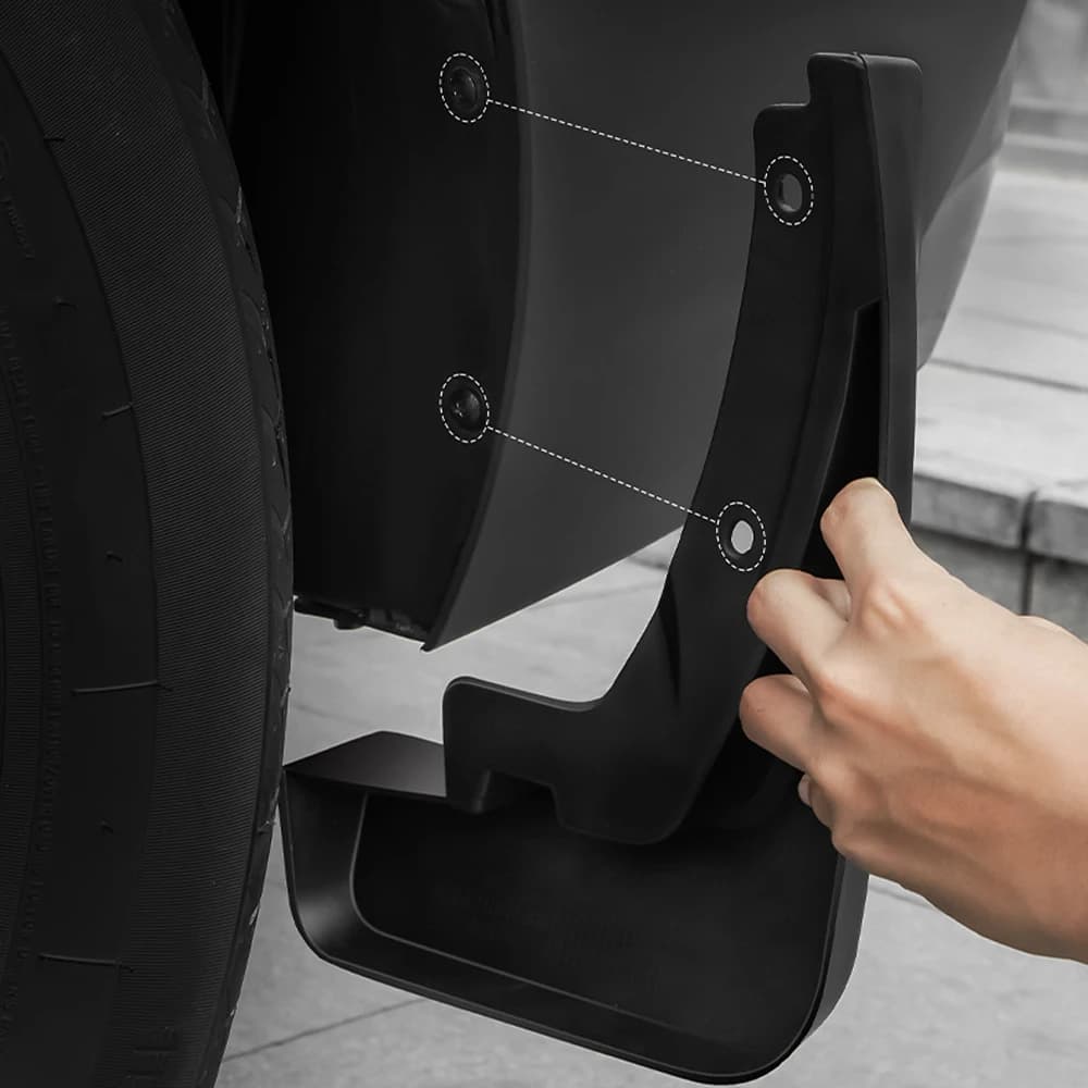Front And Rear Wheel Mudguards For Geely EX2 2025 2026 Car Fender External Splash-proof Auto Protection Accessories