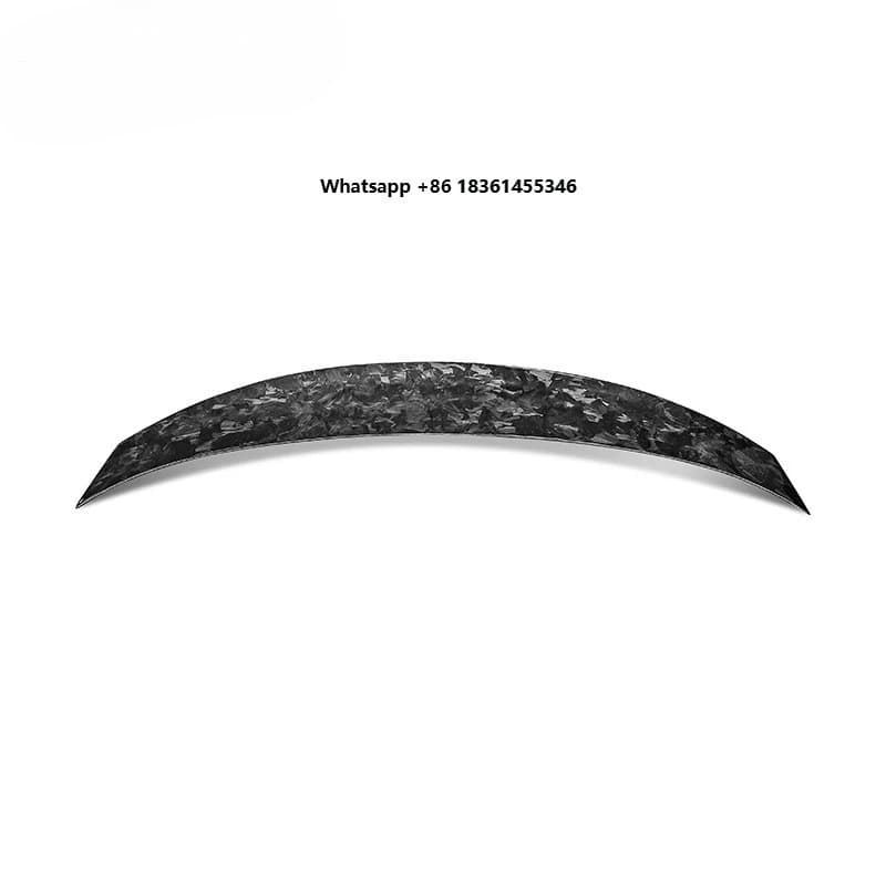 Carbon Fiber Body Kit Rear Wing Trunk Spoiler Aero Part Car Accessories RS7 C7 2014 - 2018