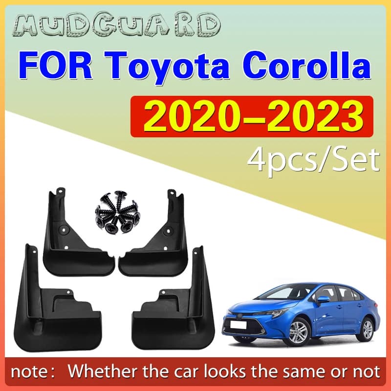 For Toyota Corolla US Version 2020 To 2023 Car Mud Flaps Mudguards Splash Wheel Guards Mudflap Baffle Fender Accessories