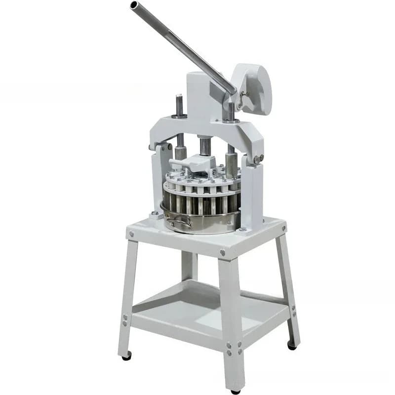 Manual dough cutting machine, 36 bread dough cutting and cutting machine