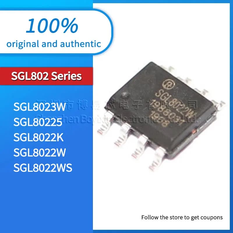 5 pieces/batch SGL8022S SGL8022W SGL8022K SGL8022WS SGL8023W Black shell