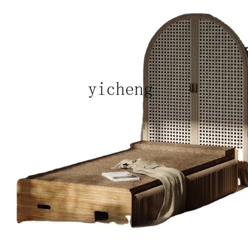 ZZk Folding Bed Lunch Break Single Multifunctional Sofa Bed Dual-Use Hidden Bed Adult
