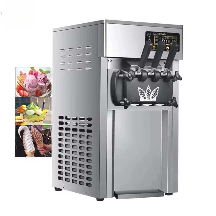 An-QDMECH Self-Service : With Touch Screen & Coin Operation, Boost Your Profit Automatic Frozen Yogurt Machine