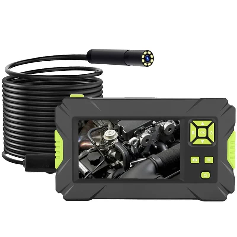 Endoscope with screen F200 digital lens waterproof car engine maintenance pipe viewing mirror P30