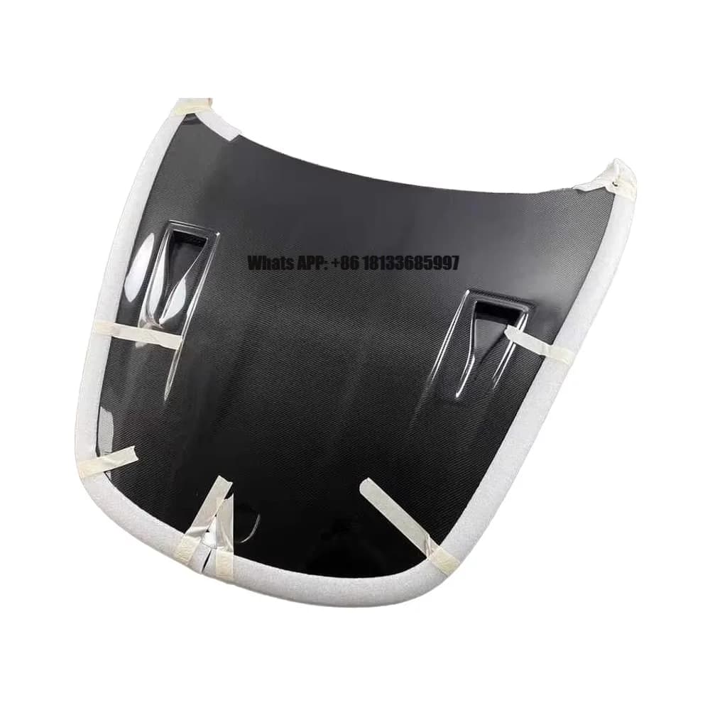 2012-2023 for Porsche 718 991 981 982  Carbon Fiber Engine Hood Body Kit Custom Car Modification for 981/982 718 Engine Hood