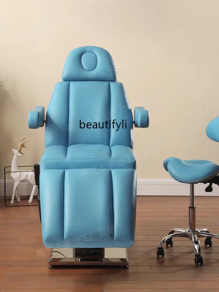 Q181 Electric Operation Table Body Tattoo Tattoo Embroidery Function Elevated Bed Massage Folding Physiotherapy Beauty Salon