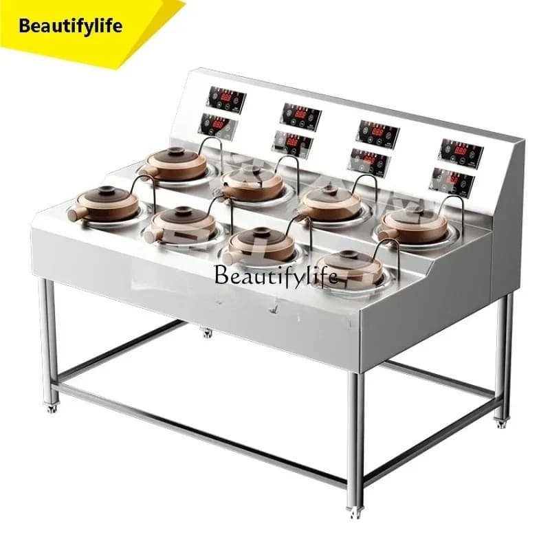 Rice Cooker Commercial Hong Kong Style Retro Automatic Earthen Casserole Potfurnace