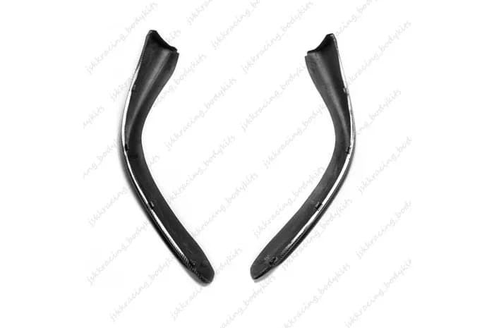 For Porsche Cayman 987.1 05-08 OE Front Bumper Lip splitter 2Pcs carbon fibercar BodyKits