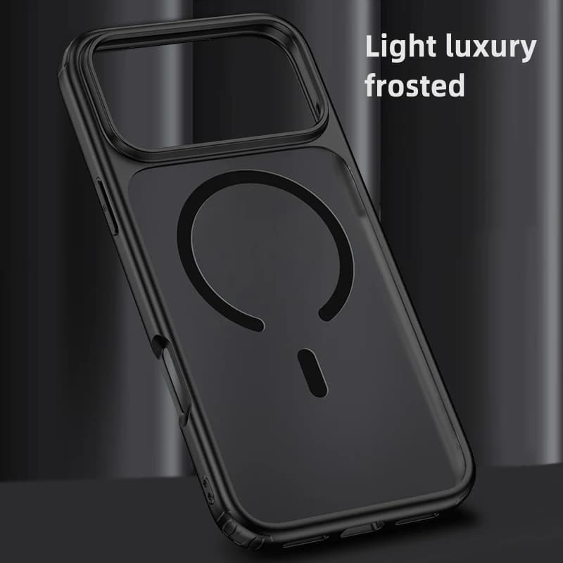 For iPhone 17 Pro Max Air Case Magsafe Micro-Frosted Translucent Anti-Fall Super Comfortable Grip Soft Cover