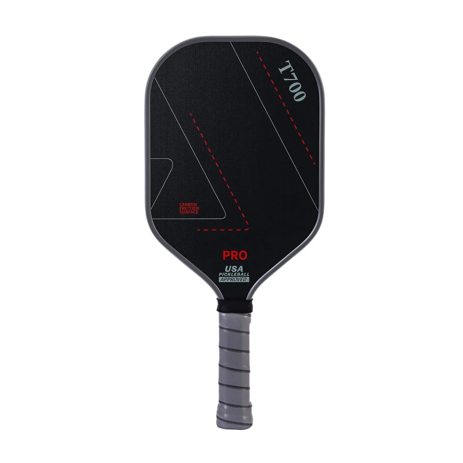 ！@Matte Carbon Fiber Pickleball Paddle 16mm Thick Factory Stock Durable Honeycomb Core for Training