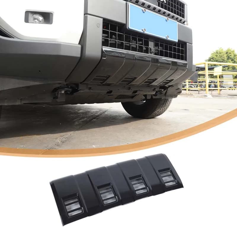 For Toyota Prado LC250 2024 2025+ Car Front Bumper Lower Guard (VX version not applicable)ABS Black Automotive Accessories