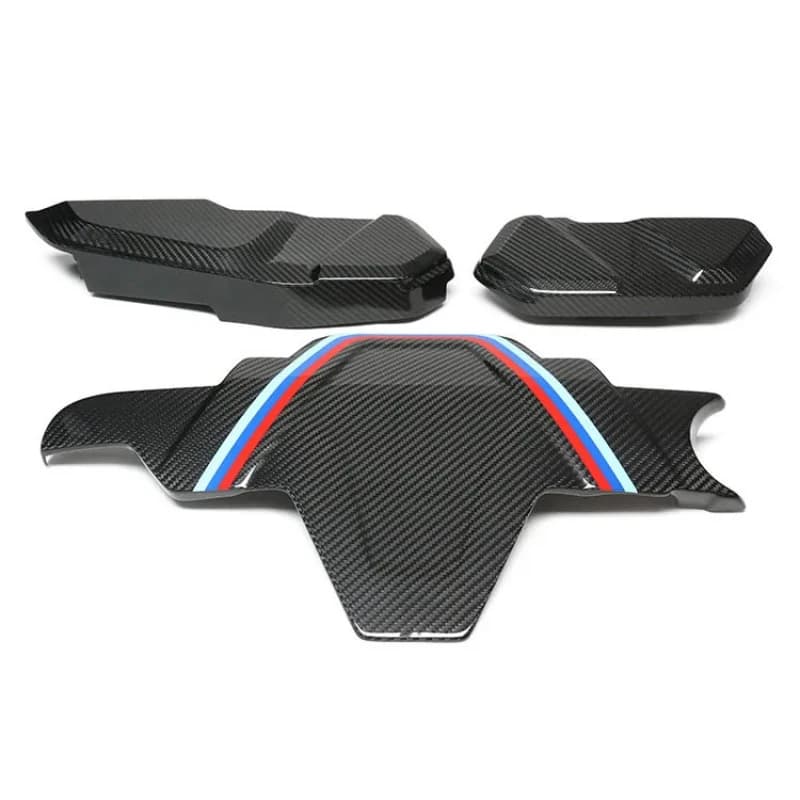 For  F90 M5 Engine Cover Dry Carbon Fiber M8 F91 F92 F93 Exterior Front Hoods Trim Replacement Car Body Kits for 2018+ Models